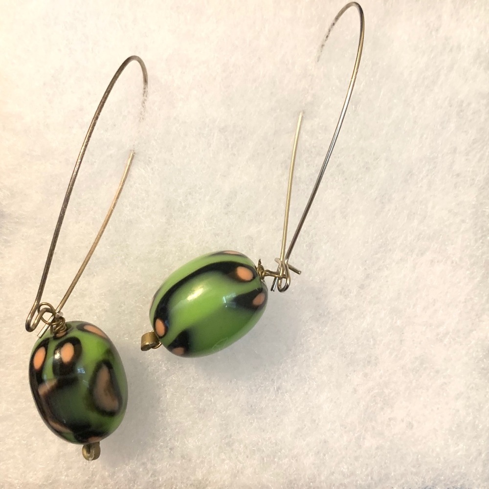 dangly earrings